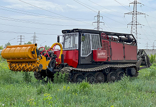 Самоходный комплекс ТЛП-4М-038 ГСТ ПРО с ротоватором MeriCrusher MJS-191 STG — фото 2